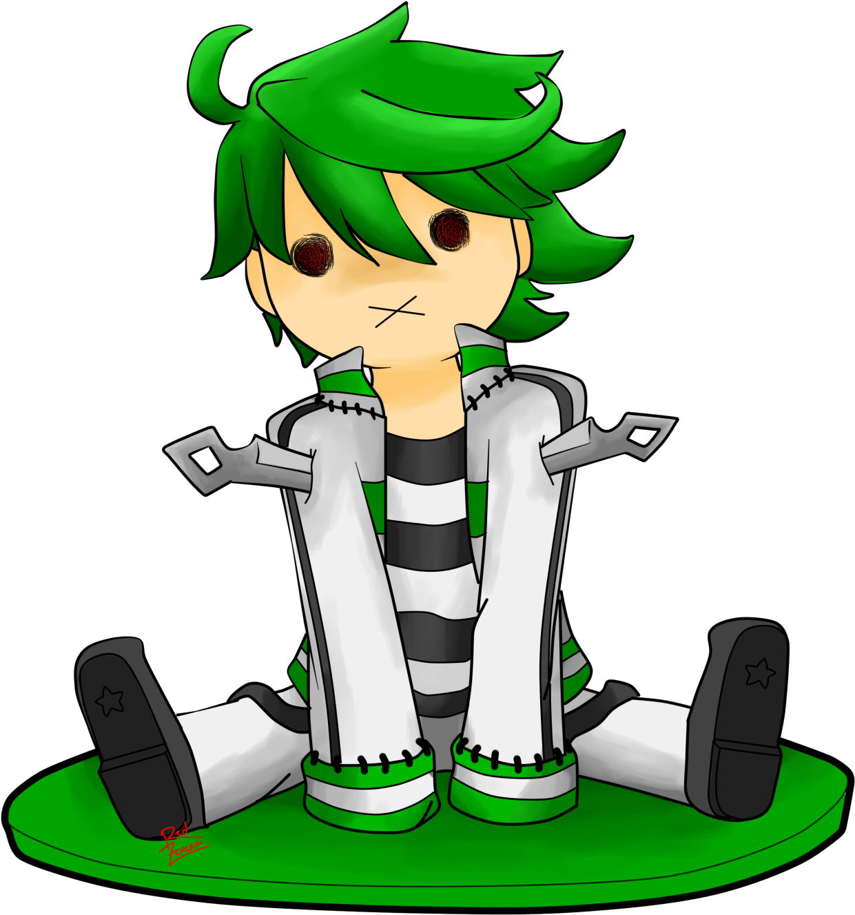 “ Reimeijennoir - Cartoon Clipart (1280x1634), Png Download