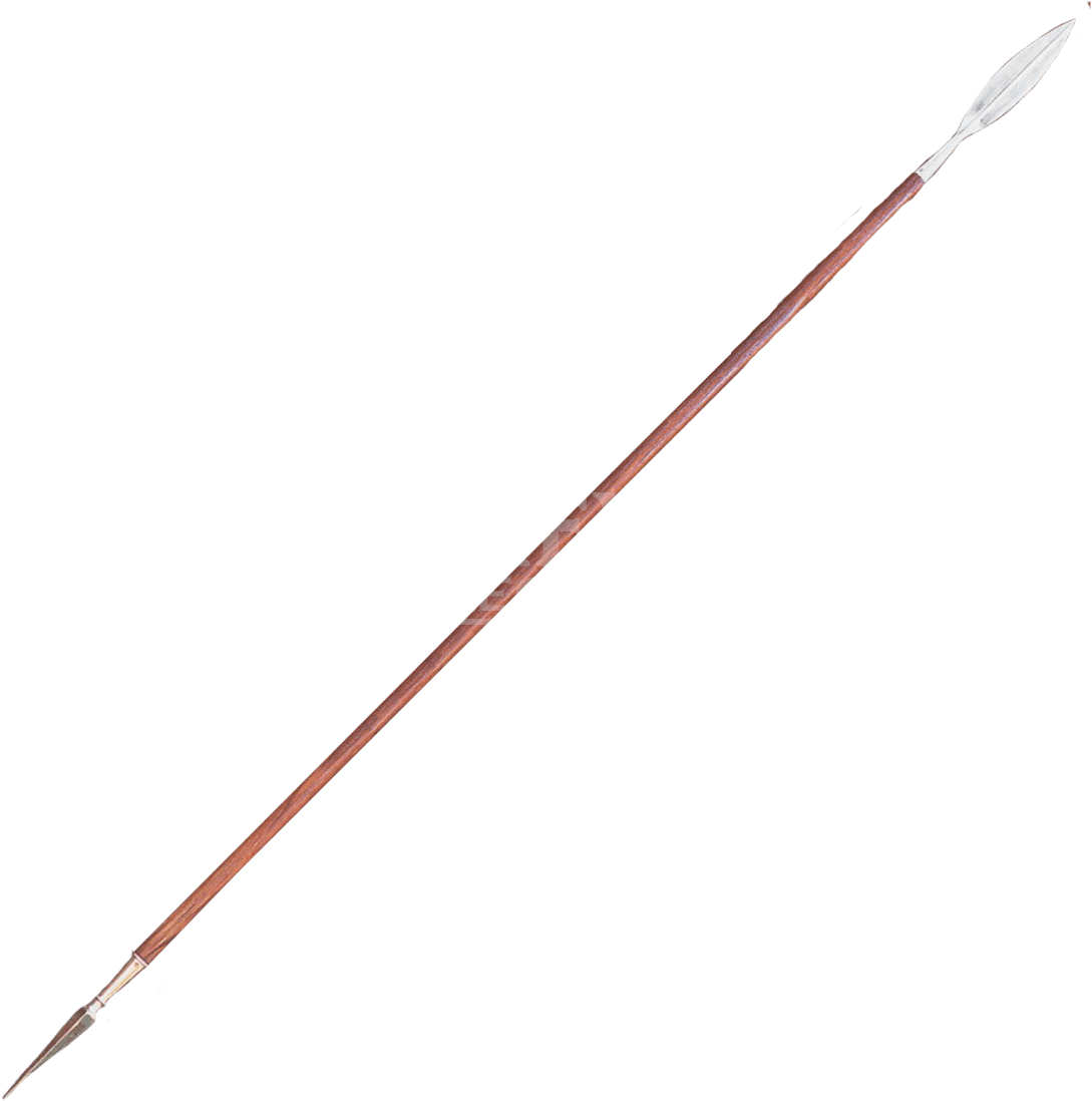 Greek Double Sided Spear Clipart (1112x1112), Png Download