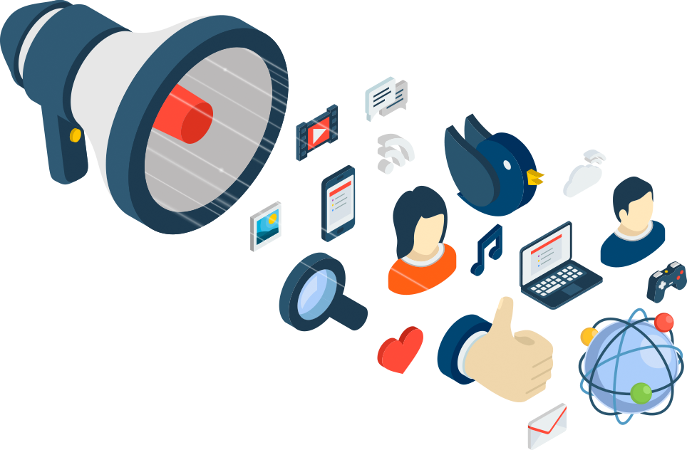 Social Media - Graphic Design Clipart (964x632), Png Download