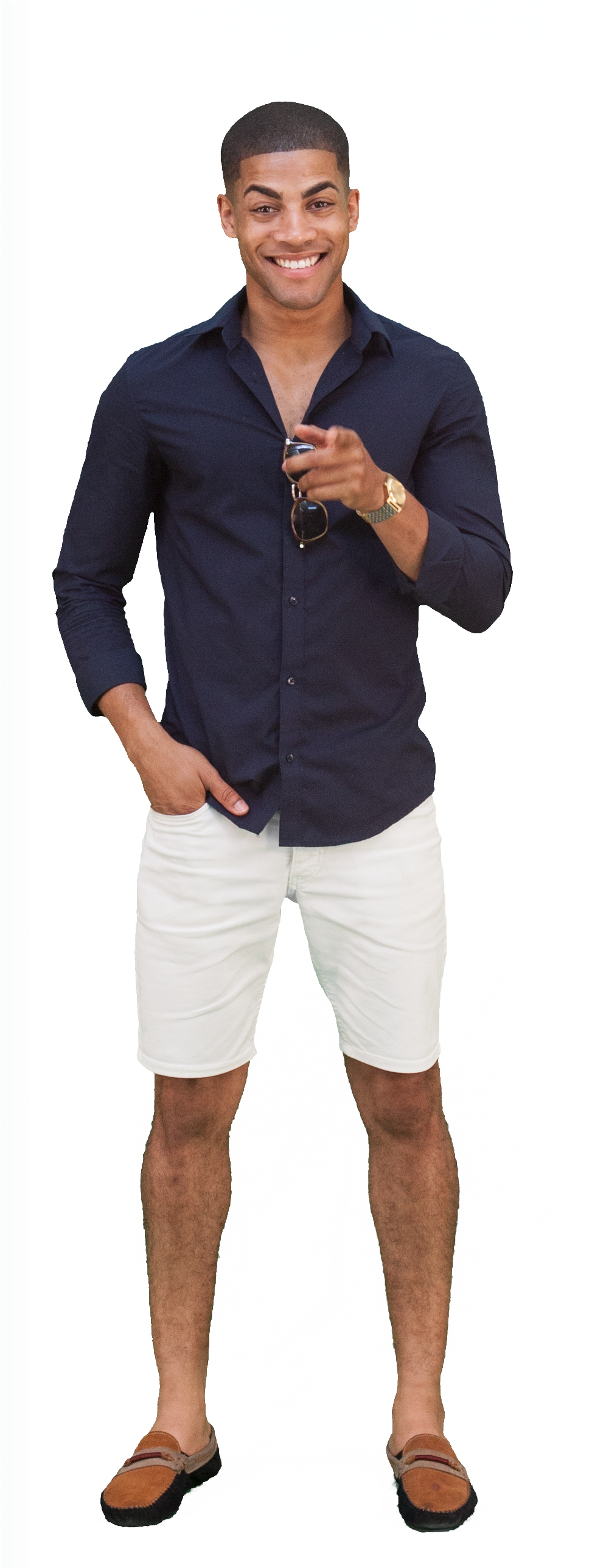 Casual People Png - Cut Out People Standing Clipart (1300x2700), Png Download