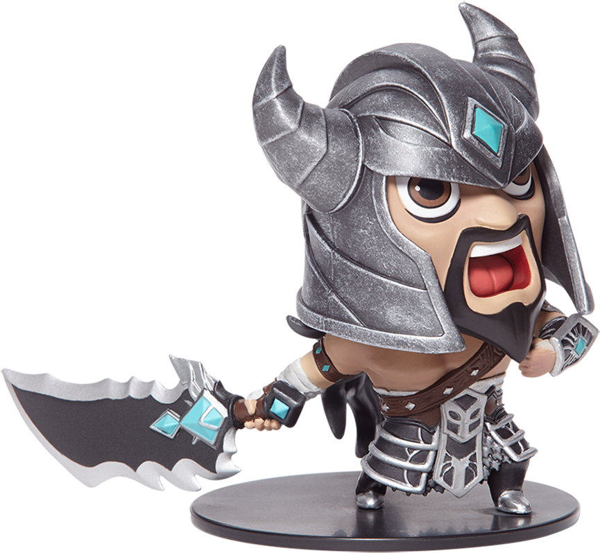 Tryndamere Figure - League Of Legends Tryndamere Figure Clipart (1000x1000), Png Download