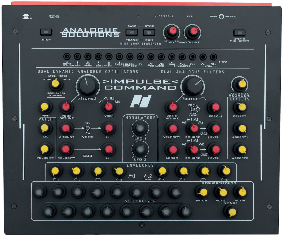 Analogue Solutions Impulse Command Is More Than A Synthesizer - Analogue Solutions Impulse Command Clipart (1024x874), Png Download
