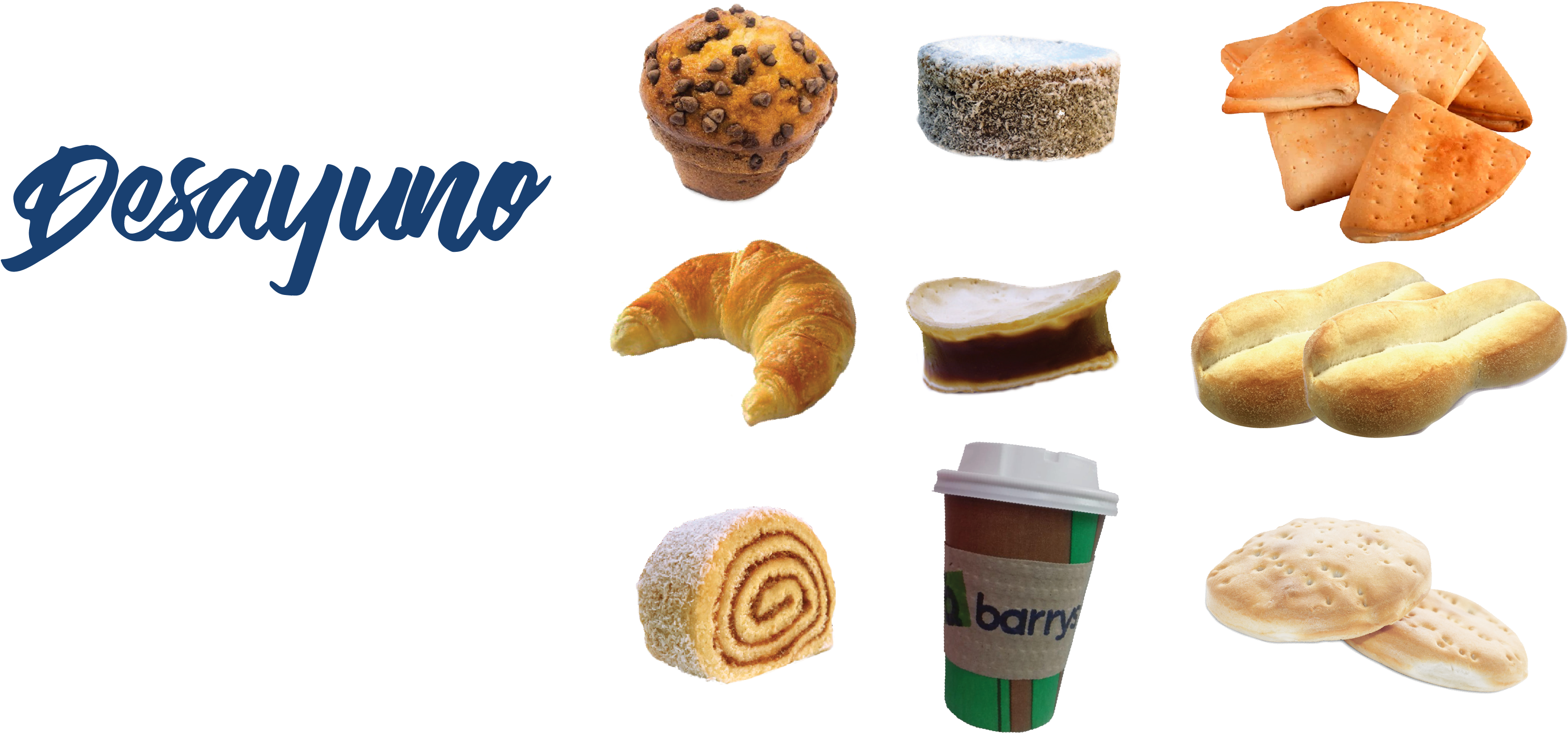 Barrys Es Marca Registrada - Sandwich Cookies Clipart (3600x1787), Png Download
