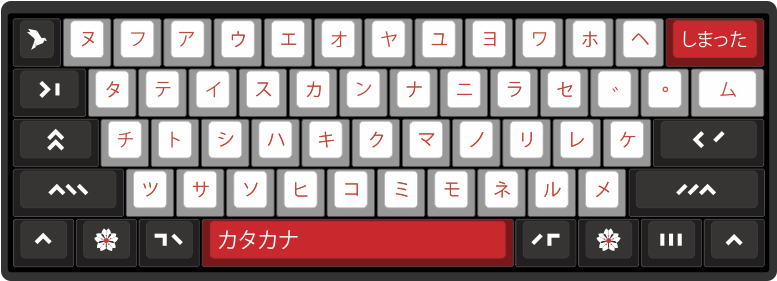 Katakana By Marius 61-key Custom Mechanical Keyboard - Leopold Fc660c Wrist Rest Clipart (1024x683), Png Download