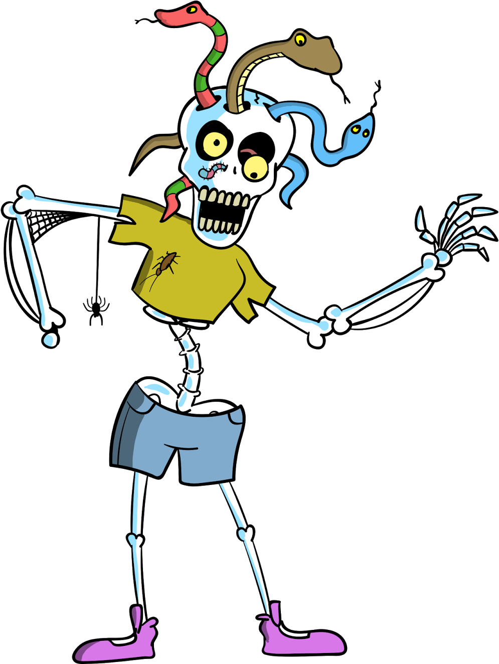 The Scream Team Is Shaping Up With The Introduction - Cartoon Clipart (1131x1600), Png Download