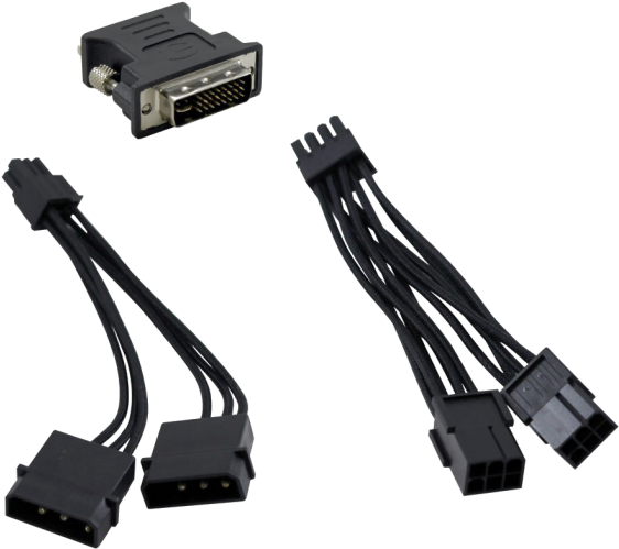 Gtx 580 Power Cable Clipart (637x637), Png Download