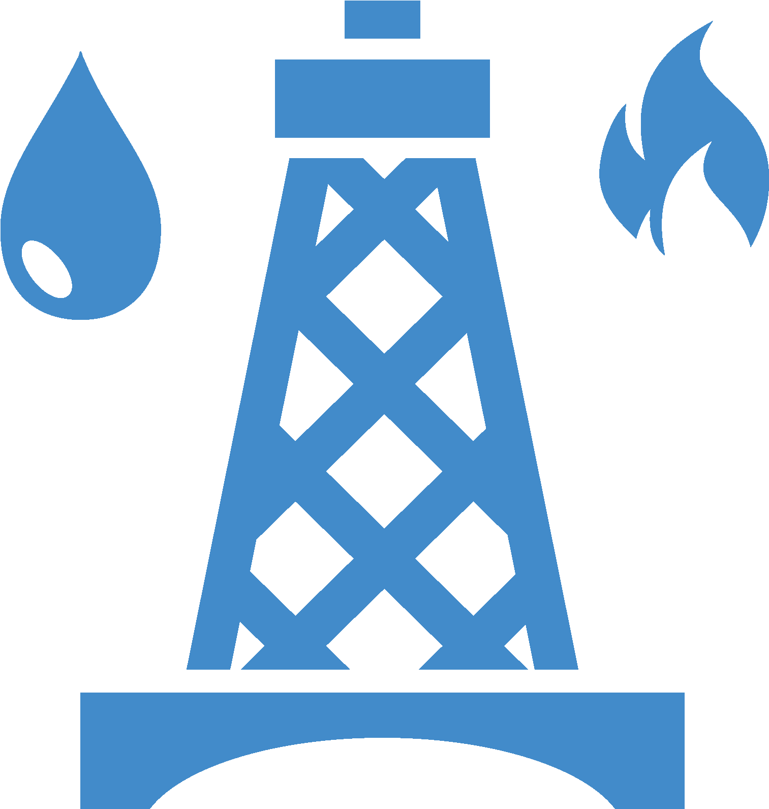 Industry Icon Png , Png Download - Oil And Gas Transparent Clipart (1513x1591), Png Download