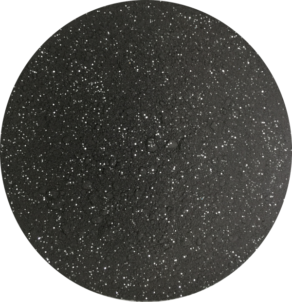 Black Glitter Grout - Circle Clipart (600x619), Png Download