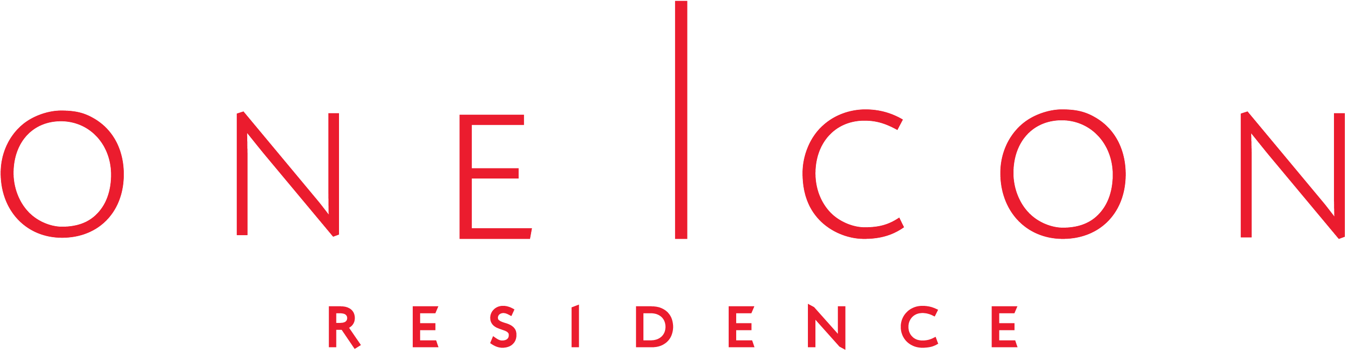 Located In A Prime Location, Surrounded By Modern Lifestyle - One Icon Residence Logo Clipart (3508x904), Png Download