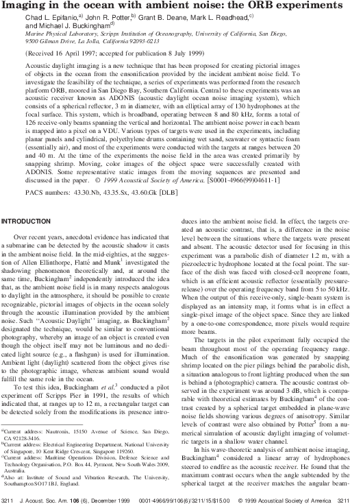 Imaging In The Ocean With Ambient Noise - Broadcast On Genocide, Page 2 Clipart (612x792), Png Download
