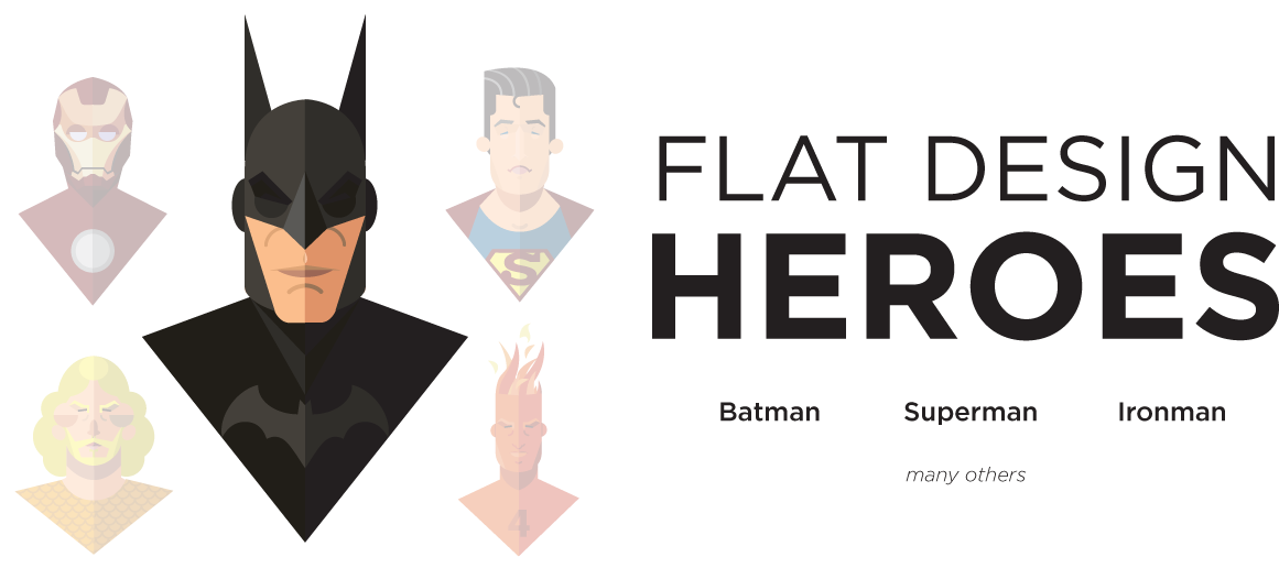 Flat Design Heroes - Book Will Save Your Life Clipart (1200x515), Png Download