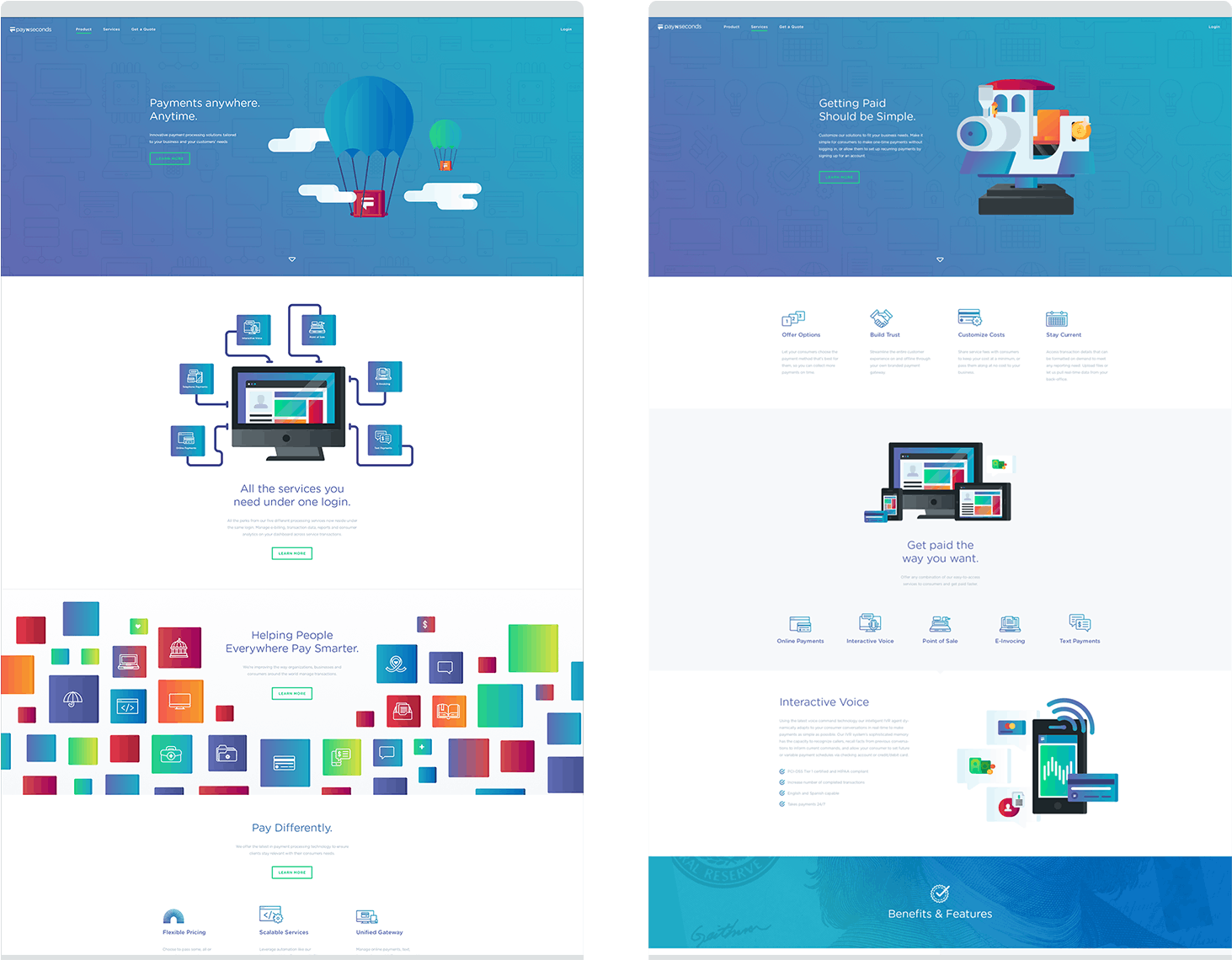 We Created A Distinct, Modern Voice For The Pay N Seconds - Graphic Design Clipart (2560x1440), Png Download