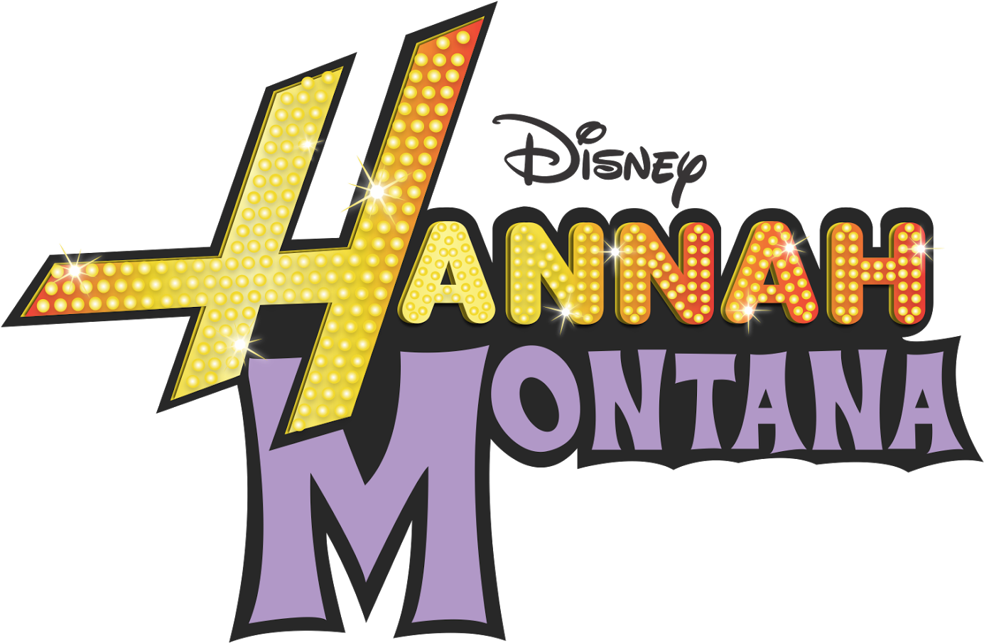 Disney Hannah Montana Logo Vector - Hannah Montana The Movie Logo Clipart (1600x1136), Png Download
