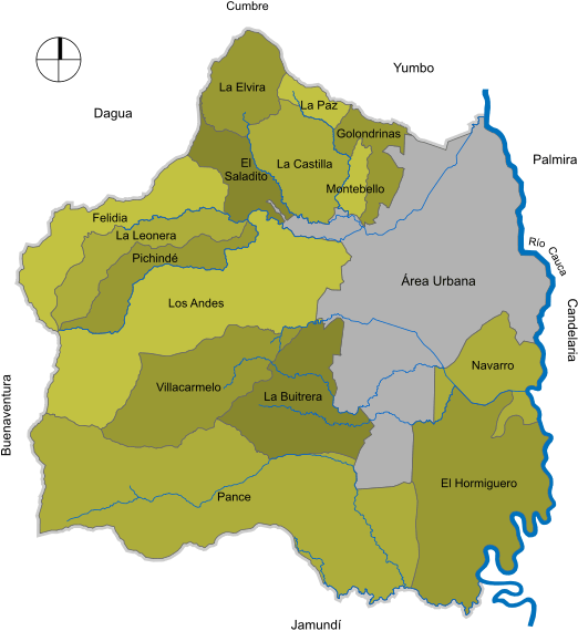 Que Es Un Corregimiento En Colombia Clipart (549x599), Png Download