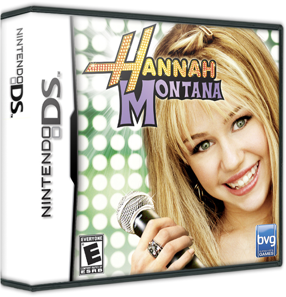 Hannah Montana - Hannah Montana Ds Clipart (587x598), Png Download