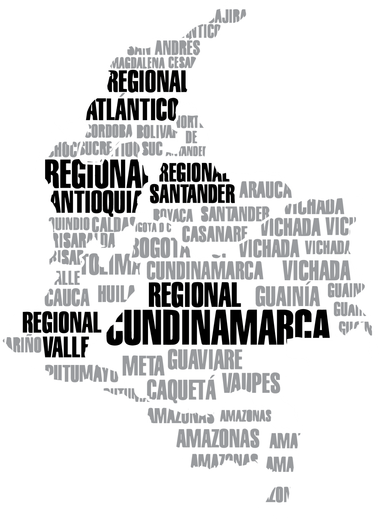 Mapa Colombia Opt - Calligraphy Clipart (1306x1791), Png Download