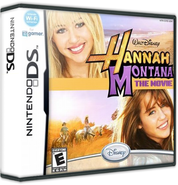 Hannah Montana - Hannah Montana The Movie Xbox 360 Clipart (587x598), Png Download