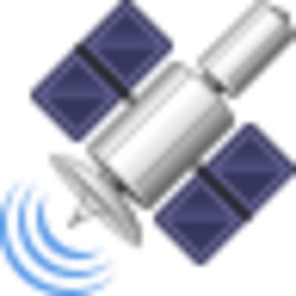 Satelit Animasi Clipart (600x600), Png Download