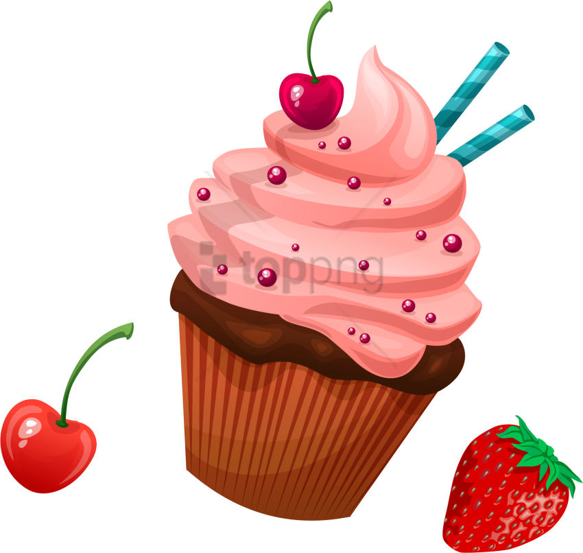 Free Png Cupcake Bakery Chinese Cuisine Dessert - Sweet Treats Clipart (850x806), Png Download