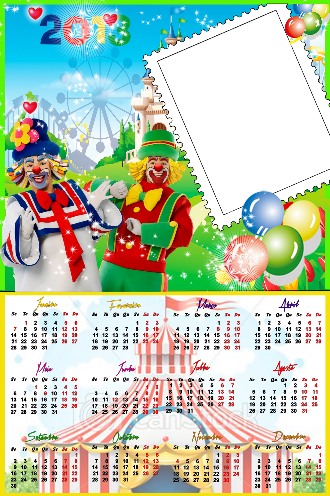 Calendarpatati - Calendário 2018 Patati Patata Clipart (1065x1600), Png Download