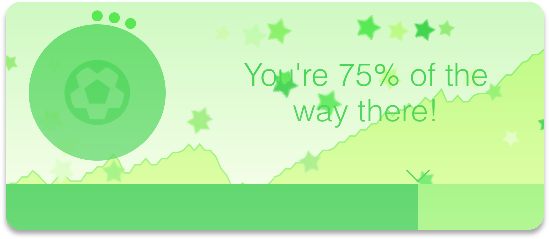 Your Very First Action In The App, Reaching 150 Total - Circle Clipart (1177x557), Png Download