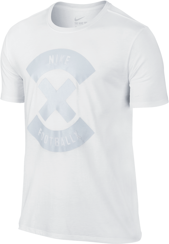 Nike Footballx Logo Mens Football T Shirt Ultra - Active Shirt Clipart (1000x1000), Png Download