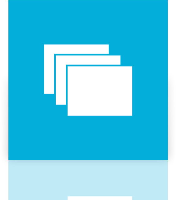 Mirror, Aero, Winflip Icon Clipart (640x640), Png Download