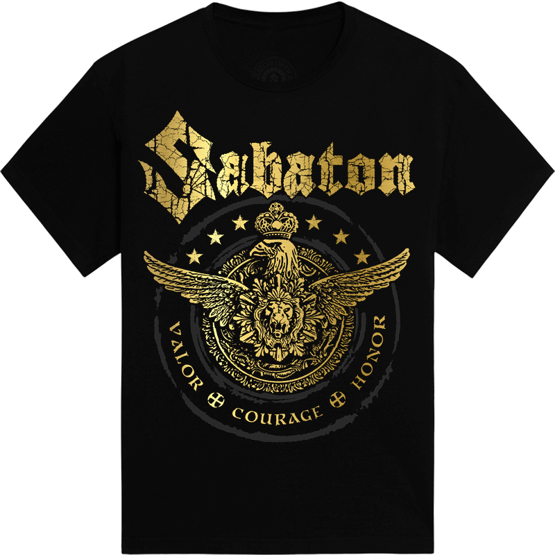 Wings Of Glory Sabaton Tshirt Frontside - Sabaton Carolus Rex T Shirt Clipart (800x800), Png Download