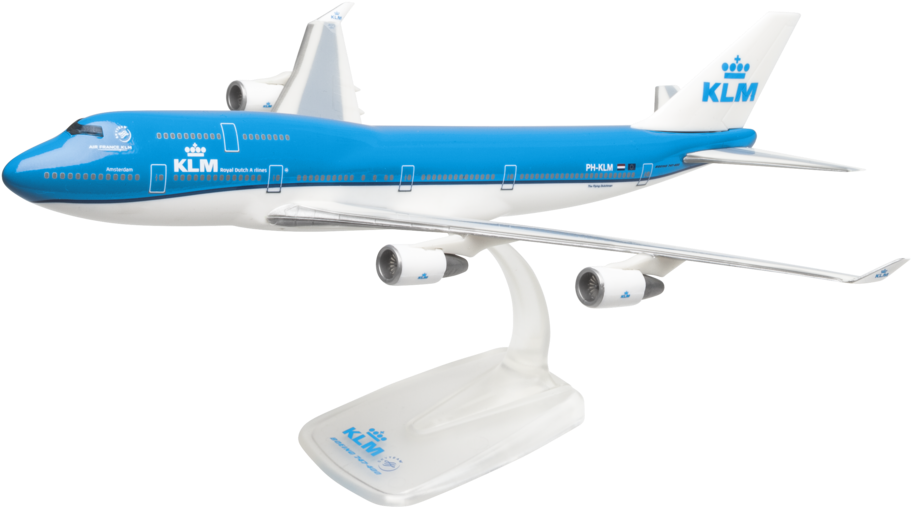 Klm Boeing 747-400 - Klm Clipart (911x508), Png Download