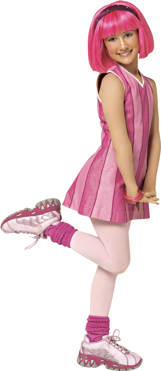 Lazytown - Julianna Rose Mauriello Clipart (684x1317), Png Download