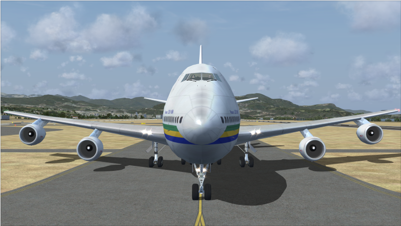 Boeing 747-400 Clipart (800x640), Png Download