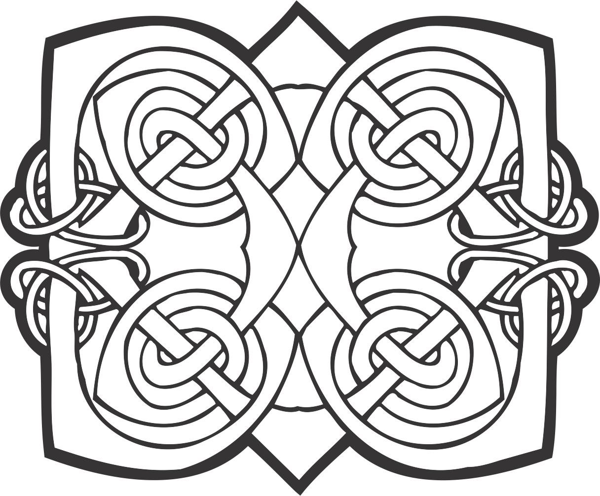 Ornaments Vector Free Framed Node - Circle Clipart (1216x1006), Png Download