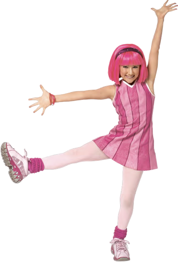 View large size Lazytown - Stephanie Lazy Town Pose Clipart. 