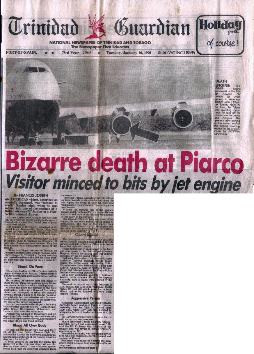 Late At Night In 1990 I Was Captain Of A Boeing 747 - Newspaper Clipart (873x1215), Png Download