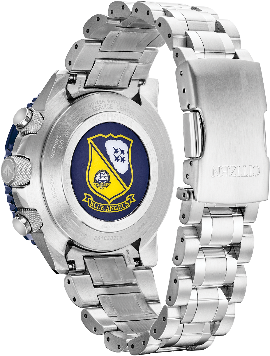 Similar Styles - Citizen Promaster Skyhawk Blue Angels Clipart (960x1253), Png Download