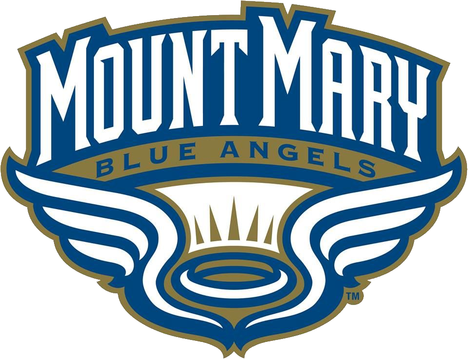 Mt Mary College Blue Angels - Mount Mary University Athletics Clipart (962x738), Png Download