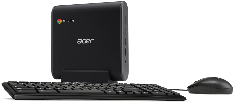 Acer Chromebox Cxi3 With Kb And Mouse - Acer Chromebox Cxi3 Clipart (1024x562), Png Download