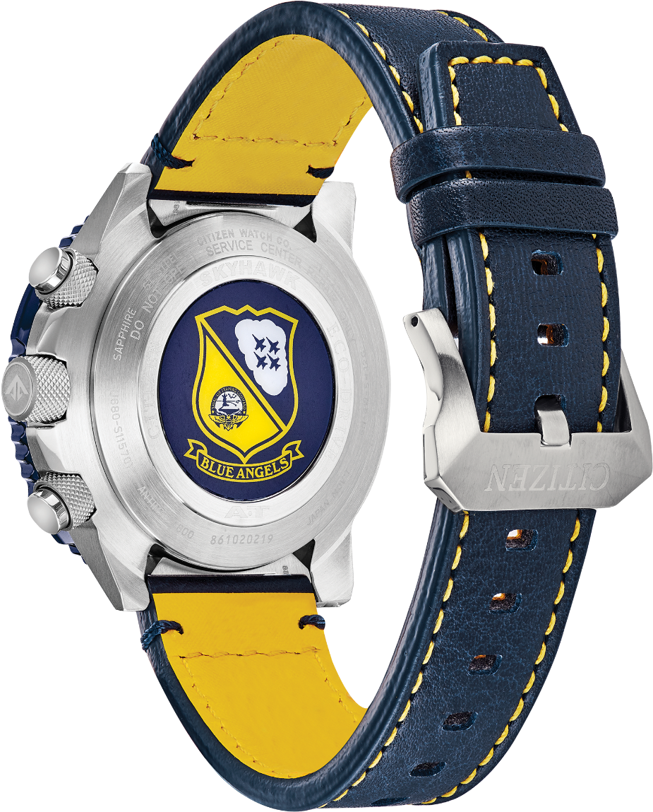 Similar Styles - Citizen Promaster Skyhawk Blue Angels Clipart (960x1159), Png Download