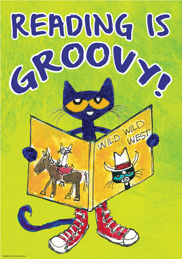 Pete The Cat Posters Clipart (900x900), Png Download