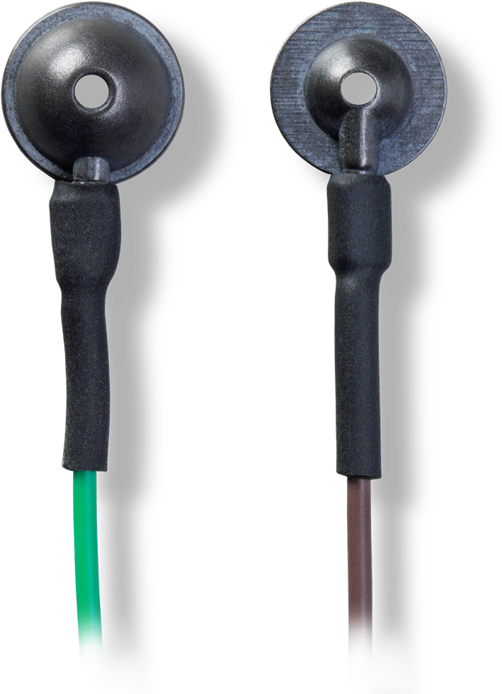 Disposable Eeg Cup Electrodes - Headphones Clipart (900x1050), Png Download