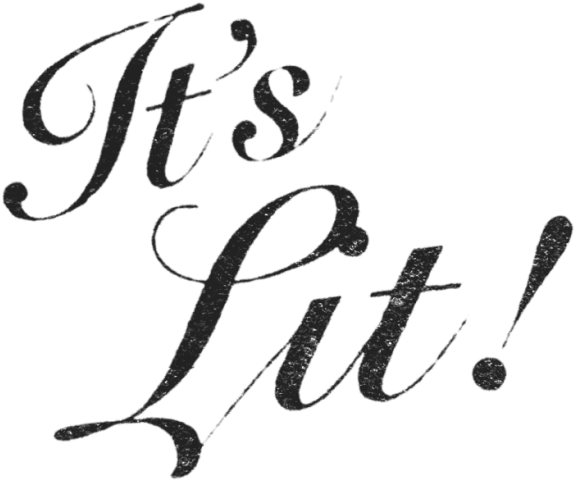 It's Lit - Calligraphy Clipart (1000x500), Png Download