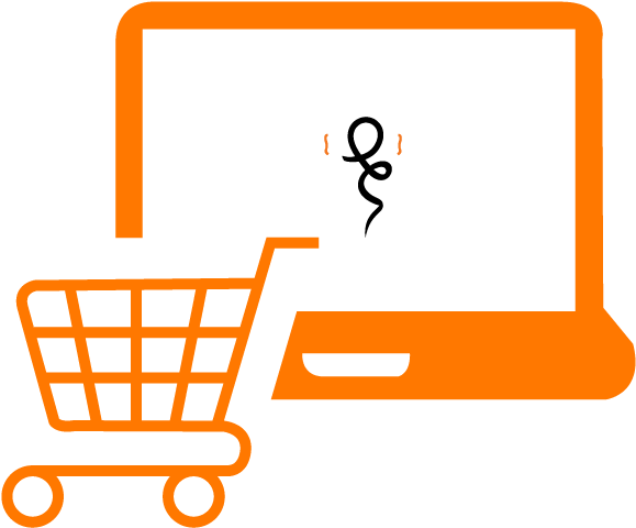 Connect With Us To Boost Sales, Increase Conversions - Shopping Cart Clipart (800x500), Png Download