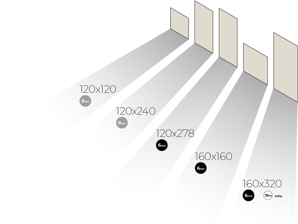 Caesar Size Ranges Broadens With Large Slabs In 160x320, - Graphic Design Clipart (1126x773), Png Download