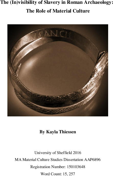 Pdf - Roman Slave Collar Clipart (595x842), Png Download