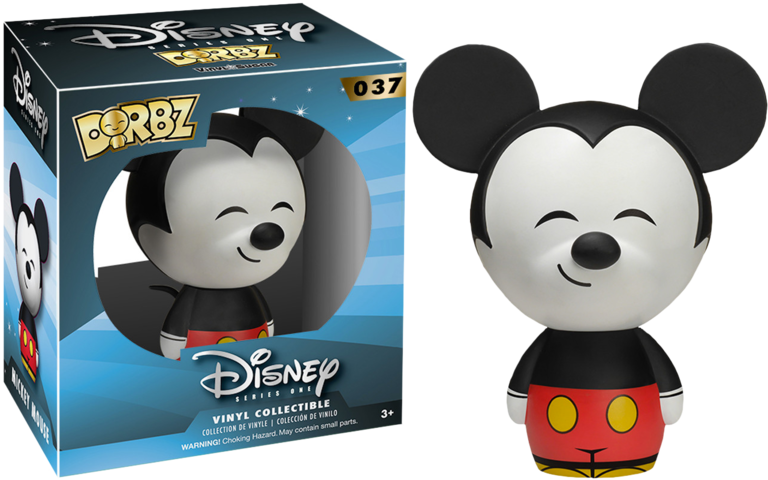 Mickey Mouse Dorbz Vinyl Figure - Disney Dorbz Clipart (768x480), Png Download