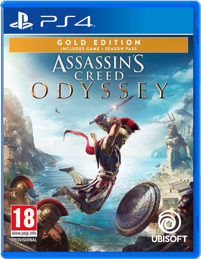 Assassins Creed Odyssey Gold Edition Playstation 4 Assassin S Creed Jeux Ps4 Clipart Large Size Png Image Pikpng