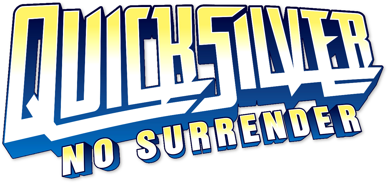 No Surrender Logo - Electric Blue Clipart (1319x622), Png Download