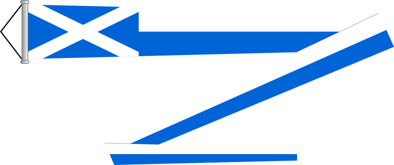 Buy Scotland Pennant Online Clipart (1280x537), Png Download