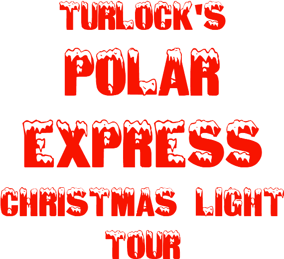 Turlock's Polar Express Christmas Light Tour - Parallel Clipart (666x546), Png Download
