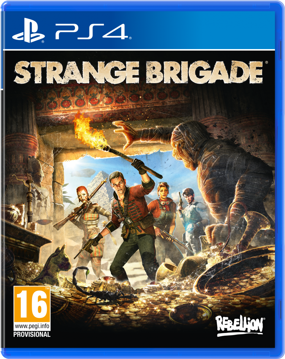 Image - Strange Brigade Ps4 Clipart (1078x1280), Png Download